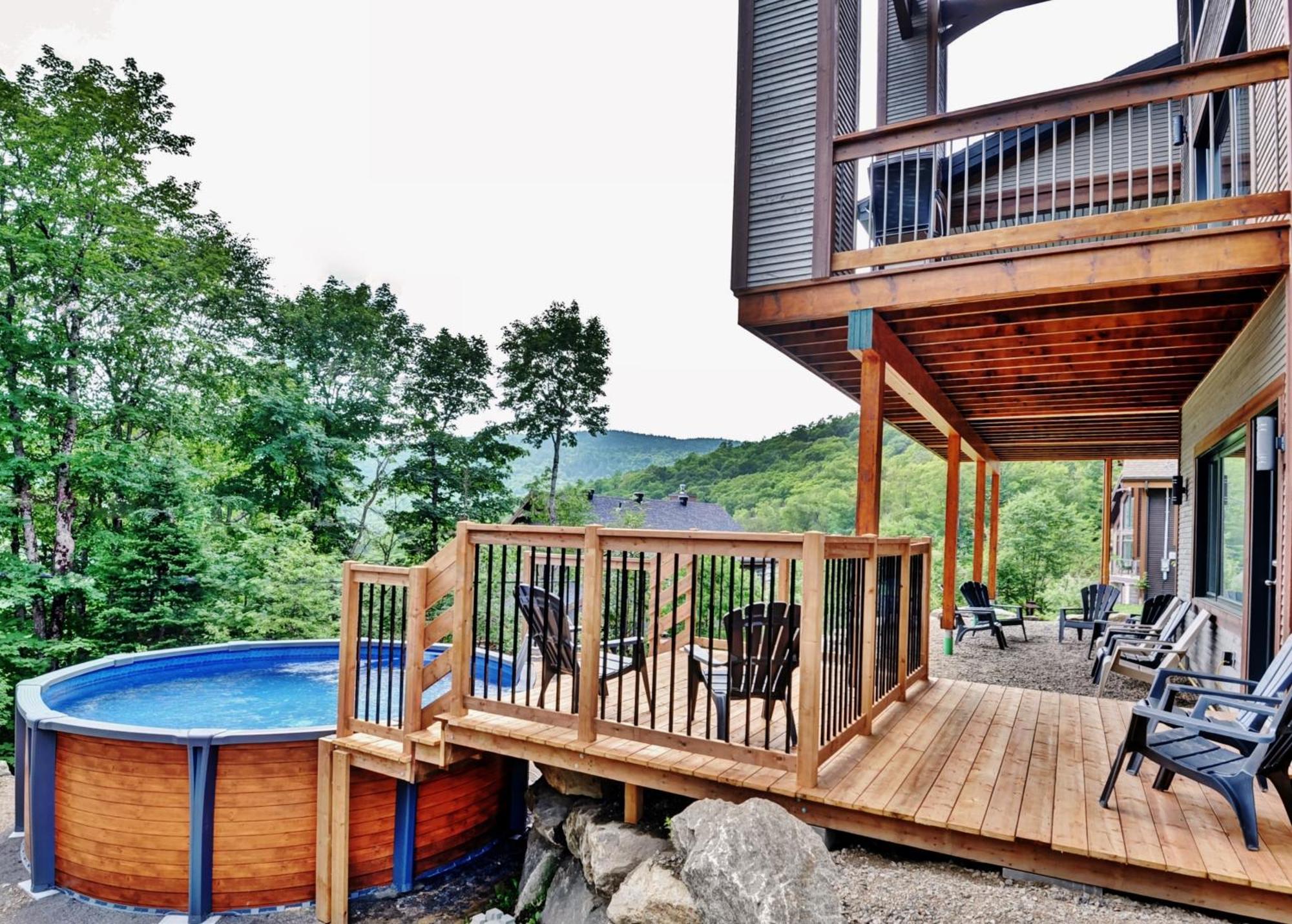 The Big Jack Chalet 33 Chemin Blanc By Les Chalets Alpins Stoneham Habitación foto