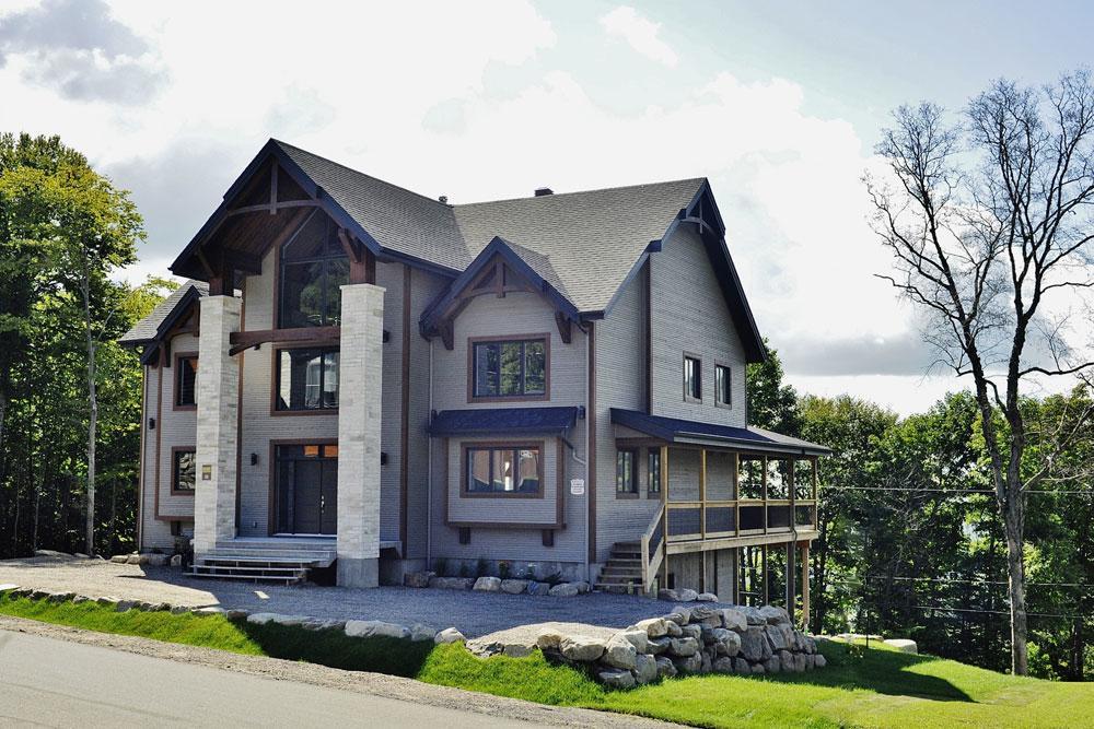 The Big Jack Chalet 33 Chemin Blanc By Les Chalets Alpins Stoneham Exterior foto